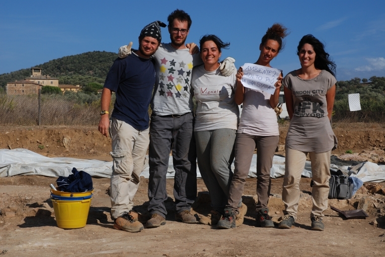 La squadra al lavoro nell'ambiente 2